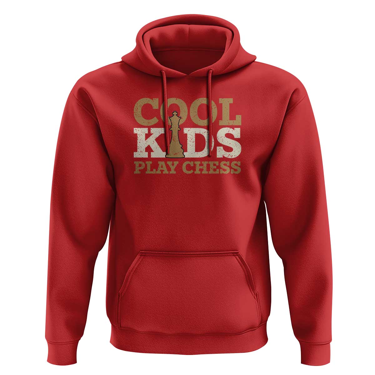 Chess Lover Hoodie Cool Kids Play Chess Vintage King TS11 Red Print Your Wear