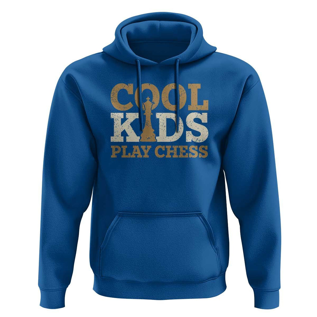 Chess Lover Hoodie Cool Kids Play Chess Vintage King TS11 Royal Blue Print Your Wear