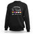 Teacher Sweatshirt I Promise To Teach Love LGBT-Q Pride Proud Ally Heart TS11 Black Print Your Wear