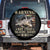 Warning May Start Talking About WWII Spare Tire Cover American Flag Fighter Jet TS11 No hole Black Print Your Wear