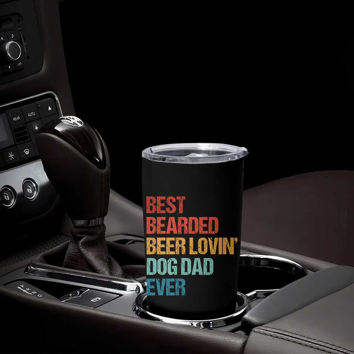 Best Bearded Beer Loving Dog Dad Ever Tumbler Cup Pet Lover Father's Day TS11 Print Your Wear