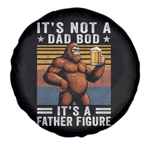 It Is Not A Dad Bod It Is A Father Figure Spare Tire Cover Funny Beer Bigfoot Dad Father's Day