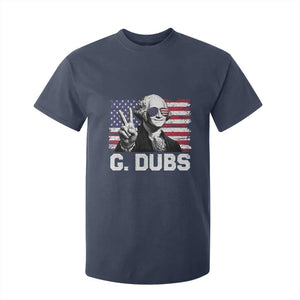 G Dubs George Washington Funny 4th Of July T Shirt For Kid Vintage American Flag