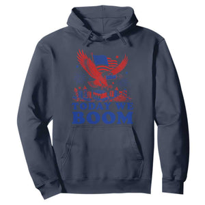 Today We Boom 4th of July Bald Eagle Fireworks Hoodie