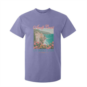 Amalfi Coast Italy Travel Trip T Shirt For Kid La Dolce Vita Mediterranean Sea TS11 Violet Print Your Wear