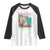 Amalfi Coast Italy Travel Trip Raglan Shirt La Dolce Vita Mediterranean Sea TS11 White Black Print Your Wear