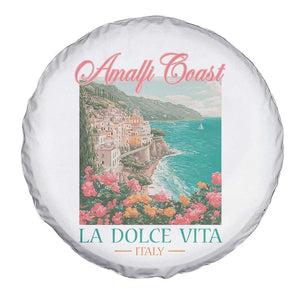 Amalfi Coast Italy Travel Trip Spare Tire Cover La Dolce Vita Mediterranean Sea TS11 Print Your Wear