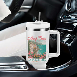 Amalfi Coast Italy Travel Trip Tumbler With Handle La Dolce Vita Mediterranean Sea TS11 Print Your Wear