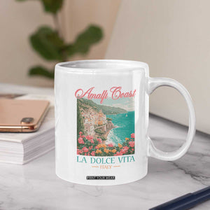 Amalfi Coast Italy Travel Trip Coffee Mug La Dolce Vita Mediterranean Sea TS11 Print Your Wear