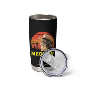 Funny Meowdy Tumbler Cup Country Music Western Cowboy Cat TS11 Print Your Wear