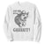 Funny Cowboy Opossum Sweatshirt Go On Now Git Western Country Opossum TS11 White Print Your Wear