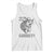 Funny Cowboy Opossum Tank Top Go On Now Git Western Country Opossum TS11 White Print Your Wear