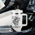 Funny Cowboy Opossum Tumbler With Handle Go On Now Git Western Country Opossum TS11 Print Your Wear
