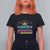 Back To School T Shirt For Women Kinder Princess Lovely Yellow Crown Pencil Cute Star TS11 Black Print Your Wear