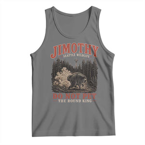 Jimothy Raccoon Seattle Wildlife Tank Top Do Not Pet The Round King Funny Viral Trash Panda
