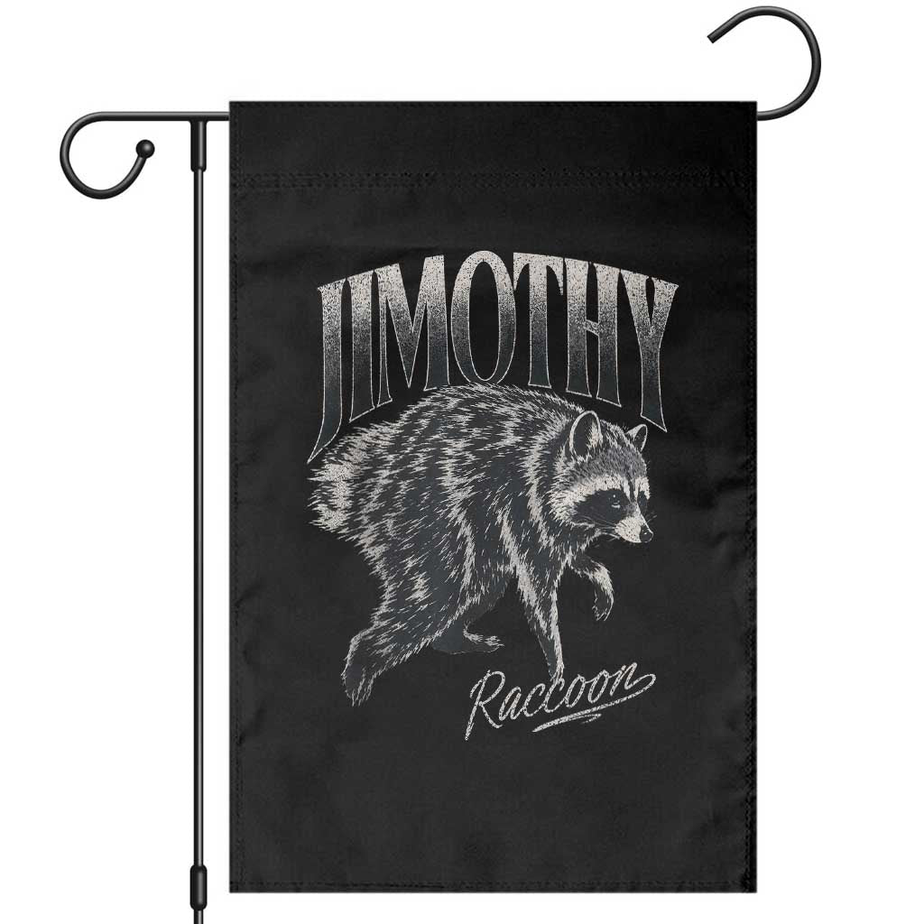 Jimothy Raccoon Garden Flag Funny Seattle Trash Panda Wildlife TS11 Black Print Your Wear