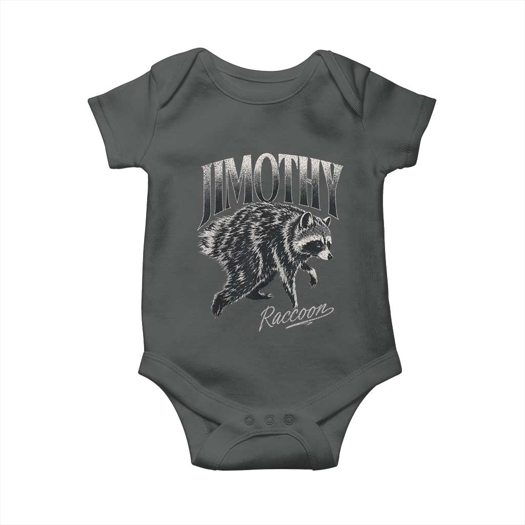 Jimothy Raccoon Baby Onesie Funny Seattle Trash Panda Wildlife