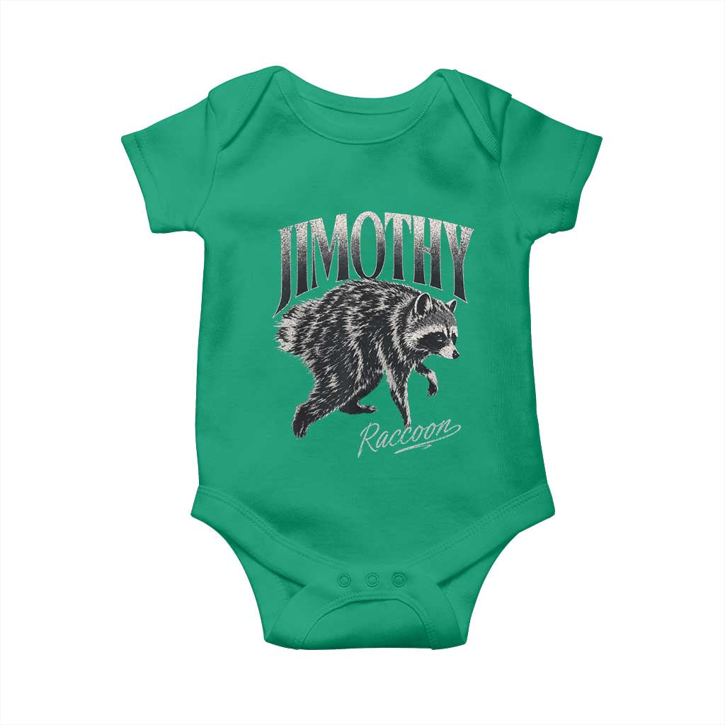 Jimothy Raccoon Baby Onesie Funny Seattle Trash Panda Wildlife