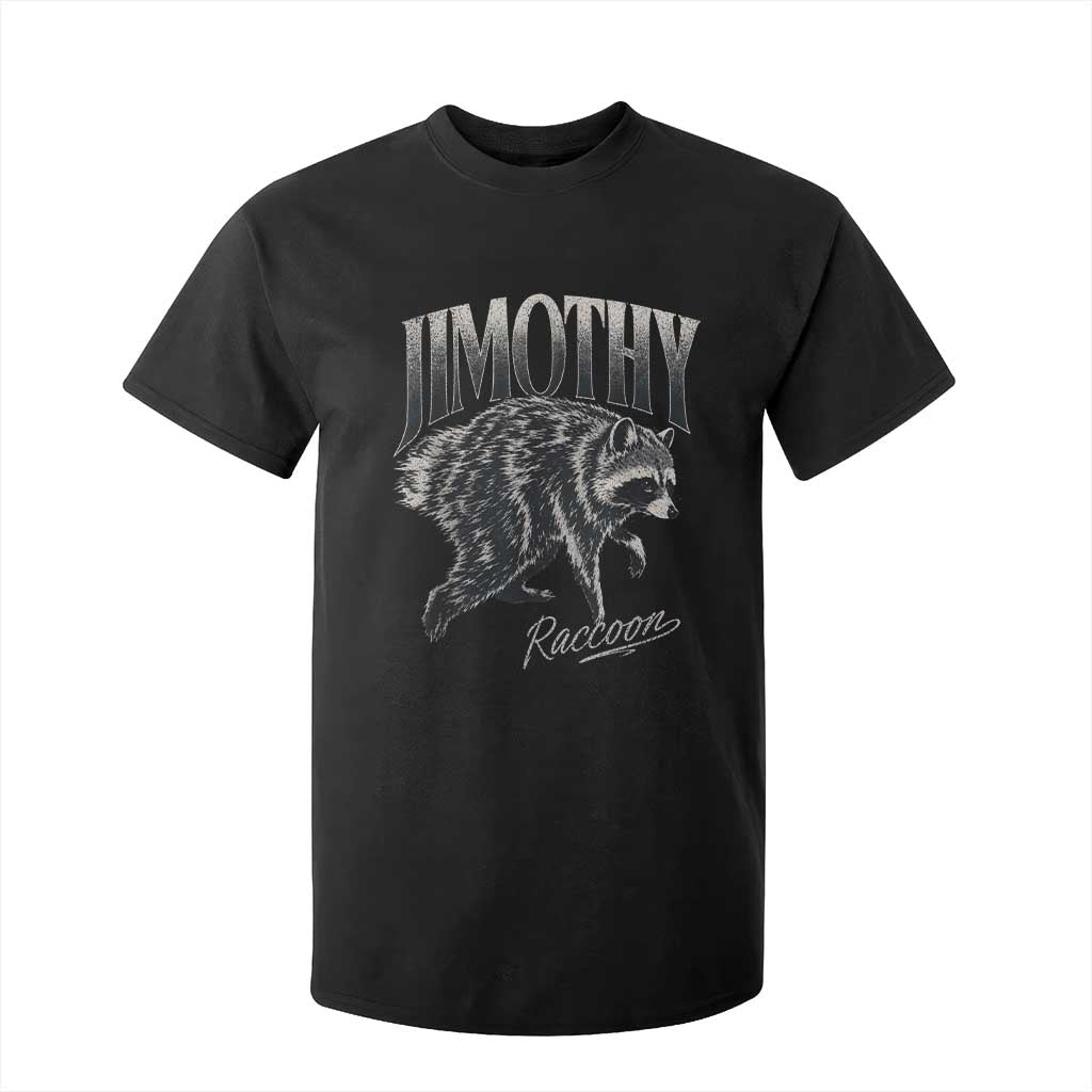 Jimothy Raccoon T Shirt For Kid Funny Seattle Trash Panda Wildlife TS11 Black Print Your Wear