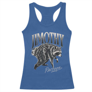Jimothy Raccoon Racerback Tank Top Funny Seattle Trash Panda Wildlife