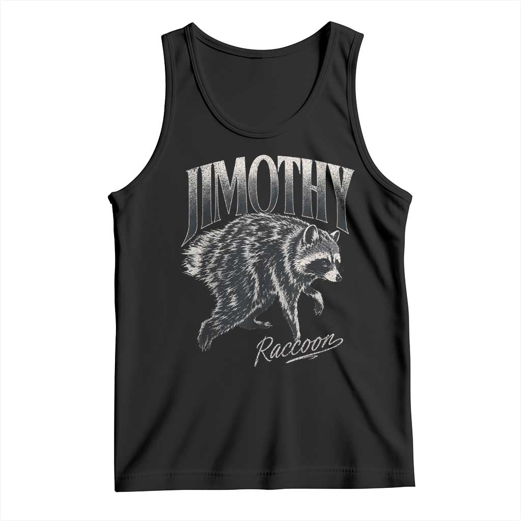 Jimothy Raccoon Tank Top Funny Seattle Trash Panda Wildlife TS11 Black Print Your Wear