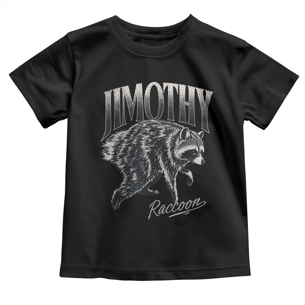 Jimothy Raccoon Toddler T Shirt Funny Seattle Trash Panda Wildlife TS11 Black Print Your Wear