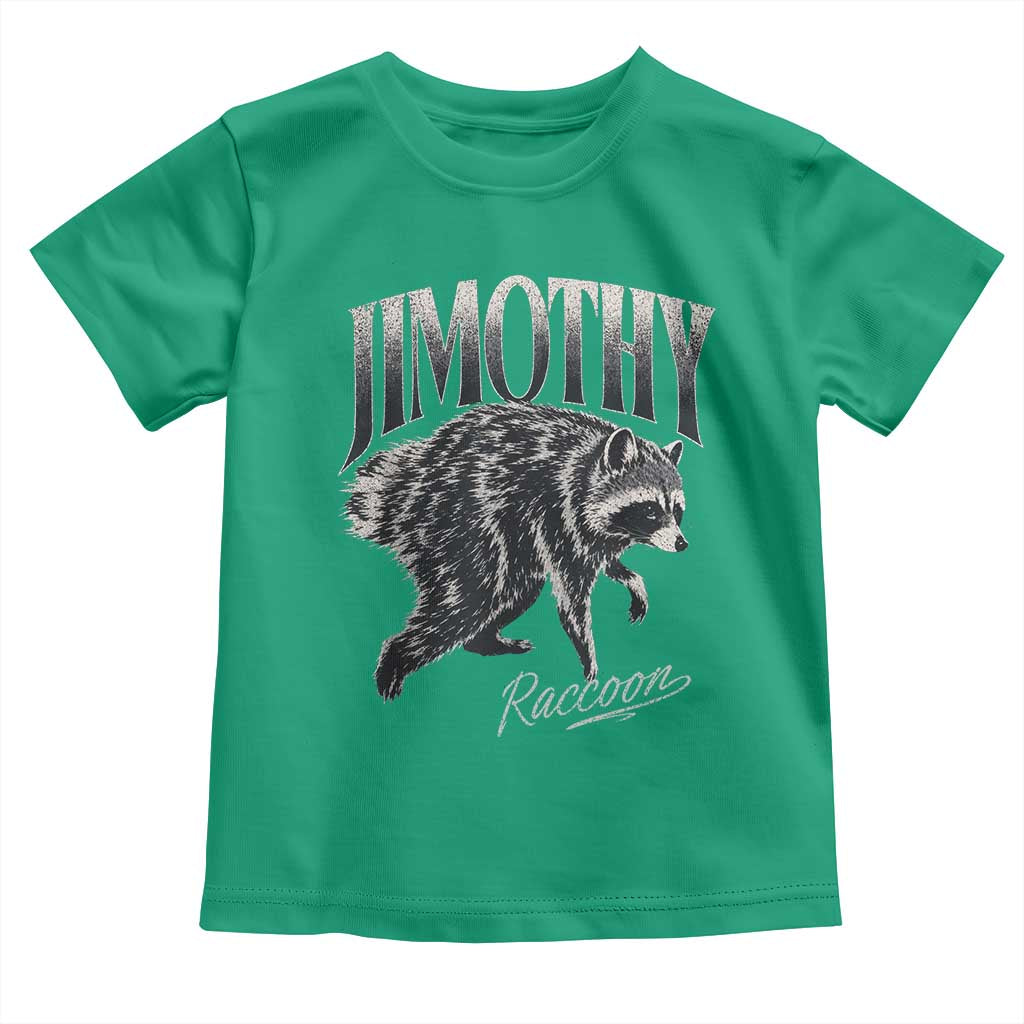 Jimothy Raccoon Toddler T Shirt Funny Seattle Trash Panda Wildlife
