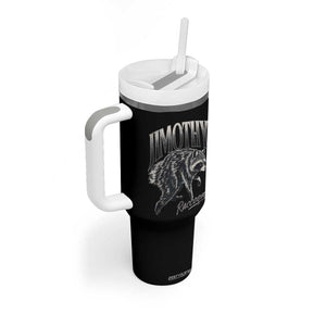 Jimothy Raccoon Tumbler With Handle Funny Seattle Trash Panda Wildlife TS11 Print Your Wear