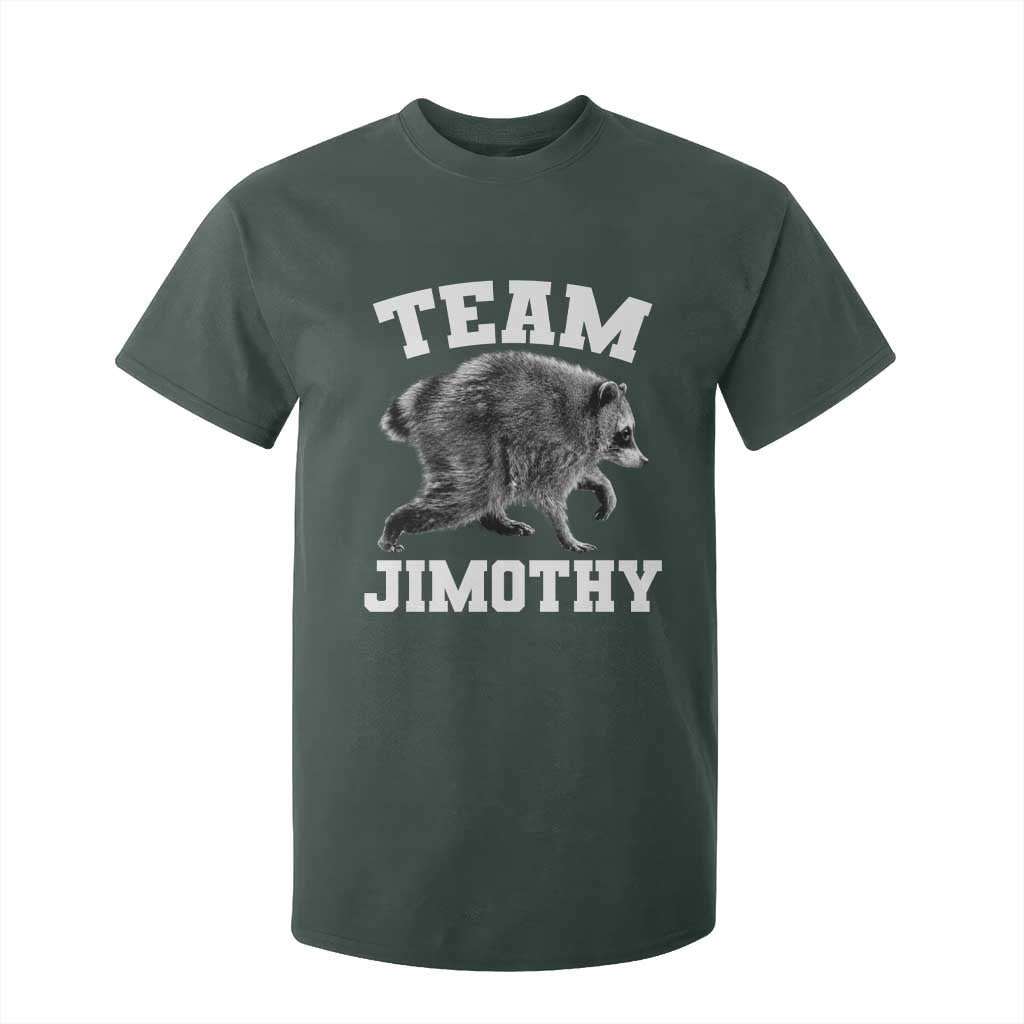 Team Jimothy Raccoon T Shirt For Kid Funny Seattle Trash Panda Lover
