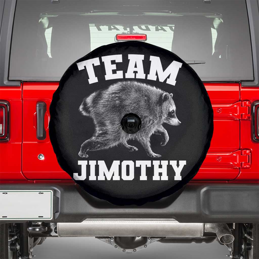 Team Jimothy Raccoon Spare Tire Cover Funny Seattle Trash Panda Lover