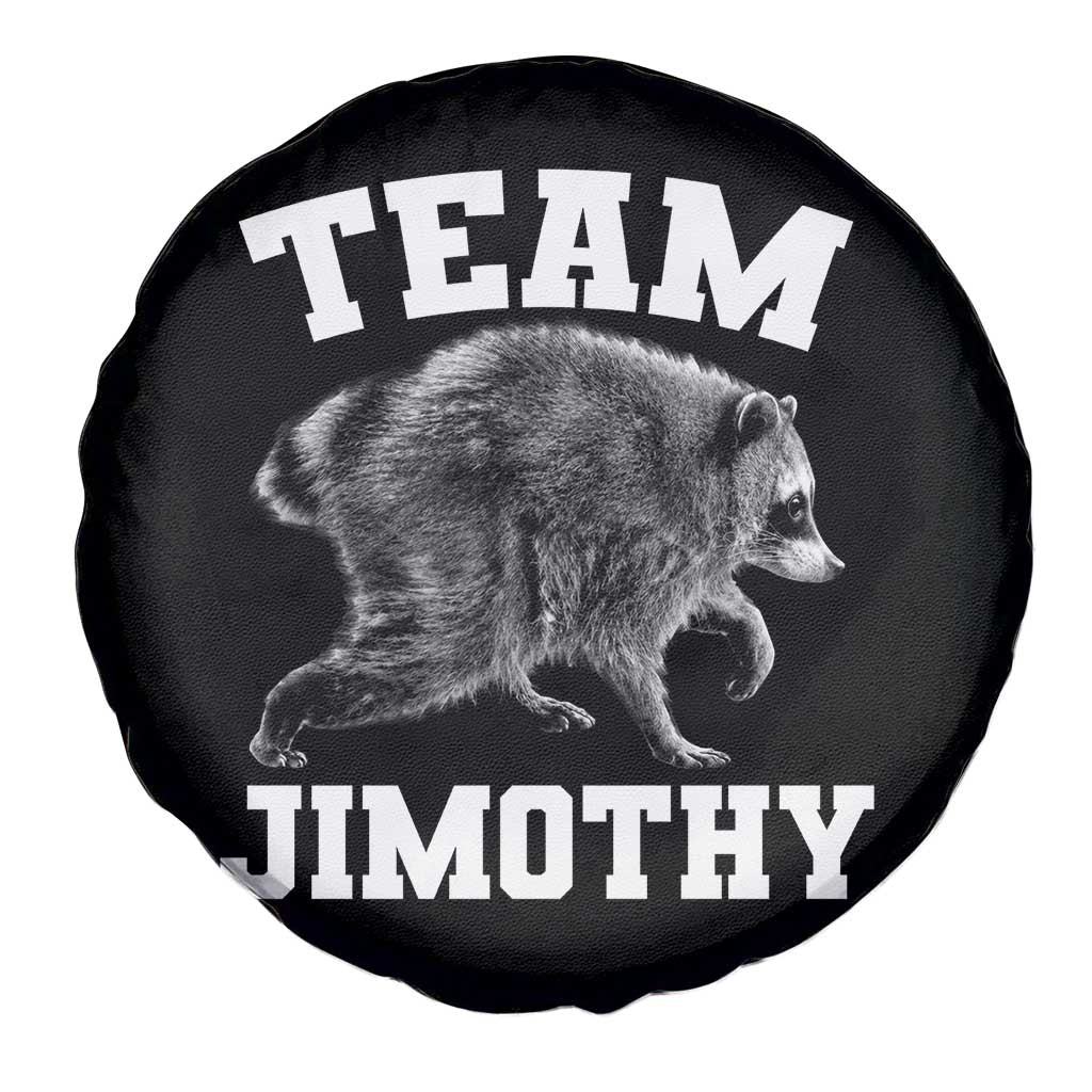 Team Jimothy Raccoon Spare Tire Cover Funny Seattle Trash Panda Lover