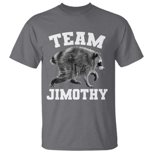 Team Jimothy Raccoon T Shirt Funny Seattle Trash Panda Lover