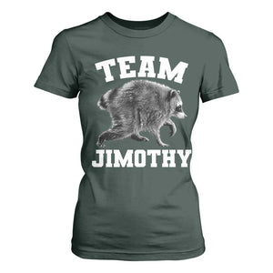 Team Jimothy Raccoon T Shirt For Women Funny Seattle Trash Panda Lover