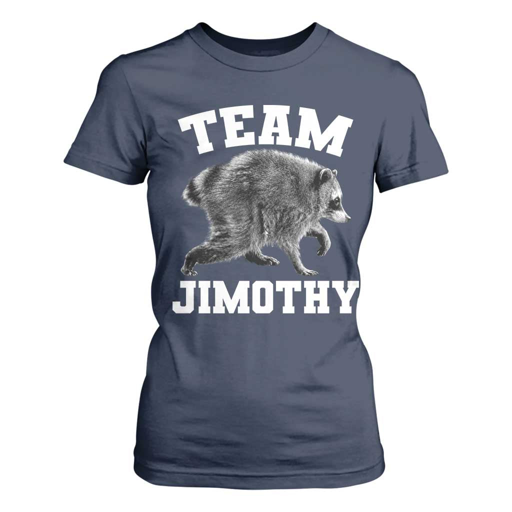 Team Jimothy Raccoon T Shirt For Women Funny Seattle Trash Panda Lover