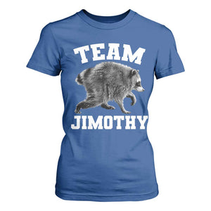 Team Jimothy Raccoon T Shirt For Women Funny Seattle Trash Panda Lover