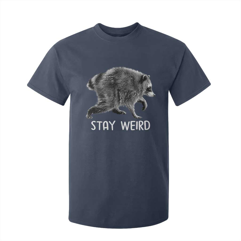 Jimothy the Raccoon Funny Stay Weird T Shirt For Kid Seattle Short Spine Trash Panda