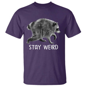 Jimothy the Raccoon Funny Stay Weird T Shirt Seattle Short Spine Trash Panda