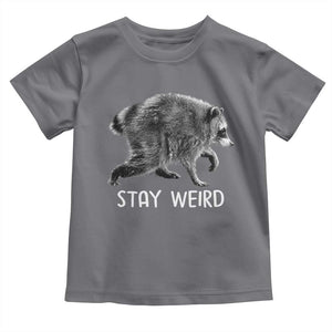 Jimothy the Raccoon Funny Stay Weird Toddler T Shirt Seattle Short Spine Trash Panda
