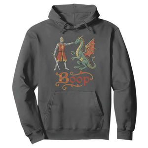 Boop Medieval Knight Dragon Hoodie Funny Ren Faire Dark Fantasy