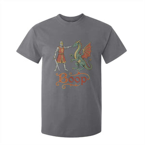 Boop Medieval Knight Dragon T Shirt For Kid Funny Ren Faire Dark Fantasy