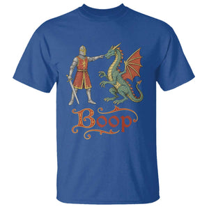 Boop Medieval Knight Dragon T Shirt Funny Ren Faire Dark Fantasy