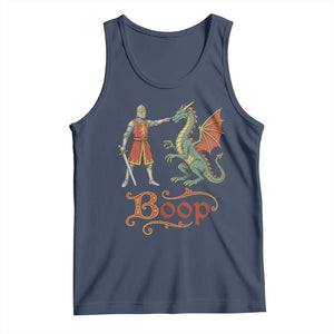 Boop Medieval Knight Dragon Tank Top Funny Ren Faire Dark Fantasy