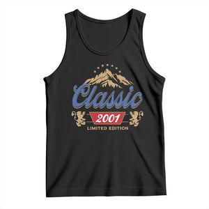 25th Birthday Beer Classic 2001 Limited Edition Tank Top Funny Gifts for 25 Year Olds