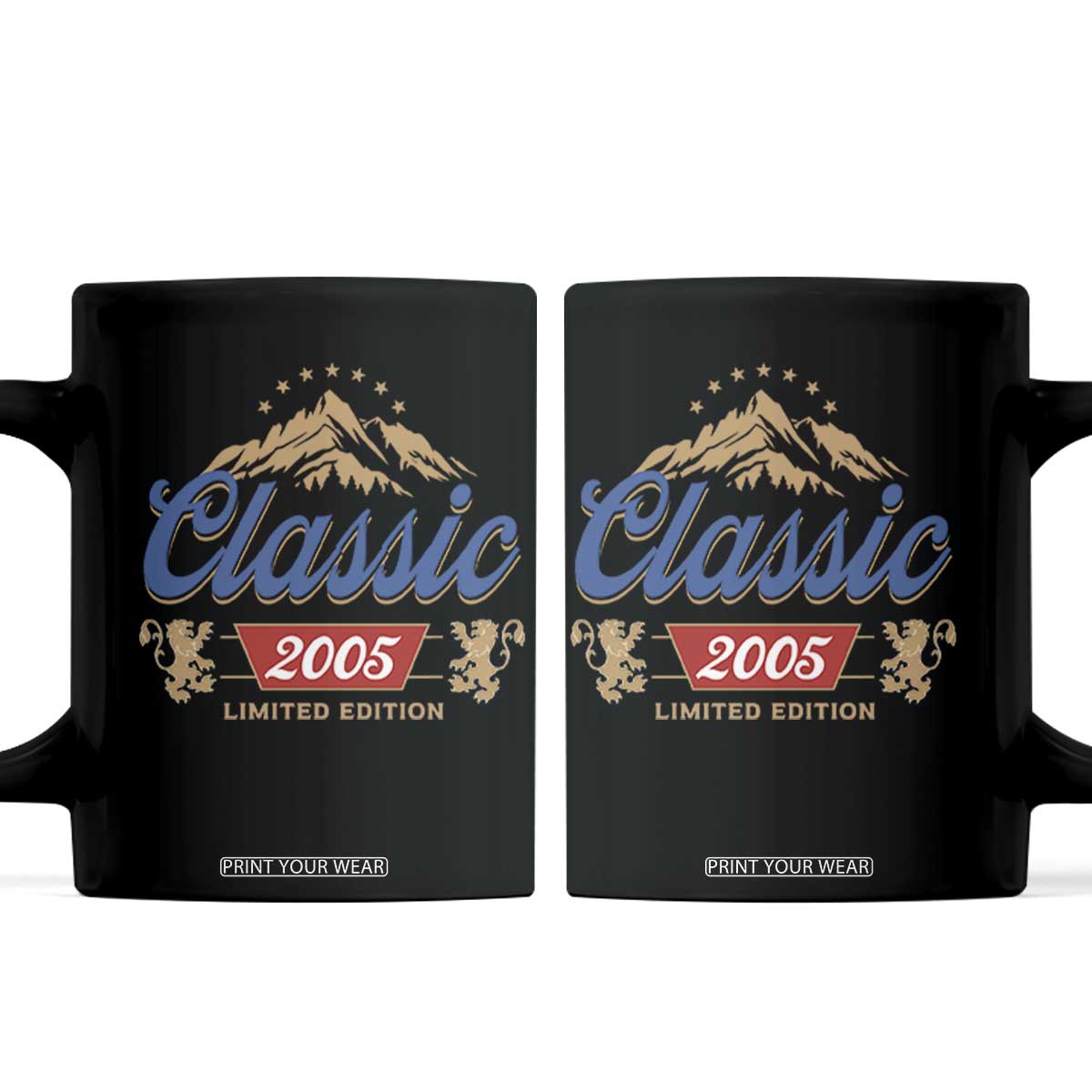 21st Birthday Beer Classic 2005 Limited Edition Coffee Mug Funny Gifts for 21 Year Olds