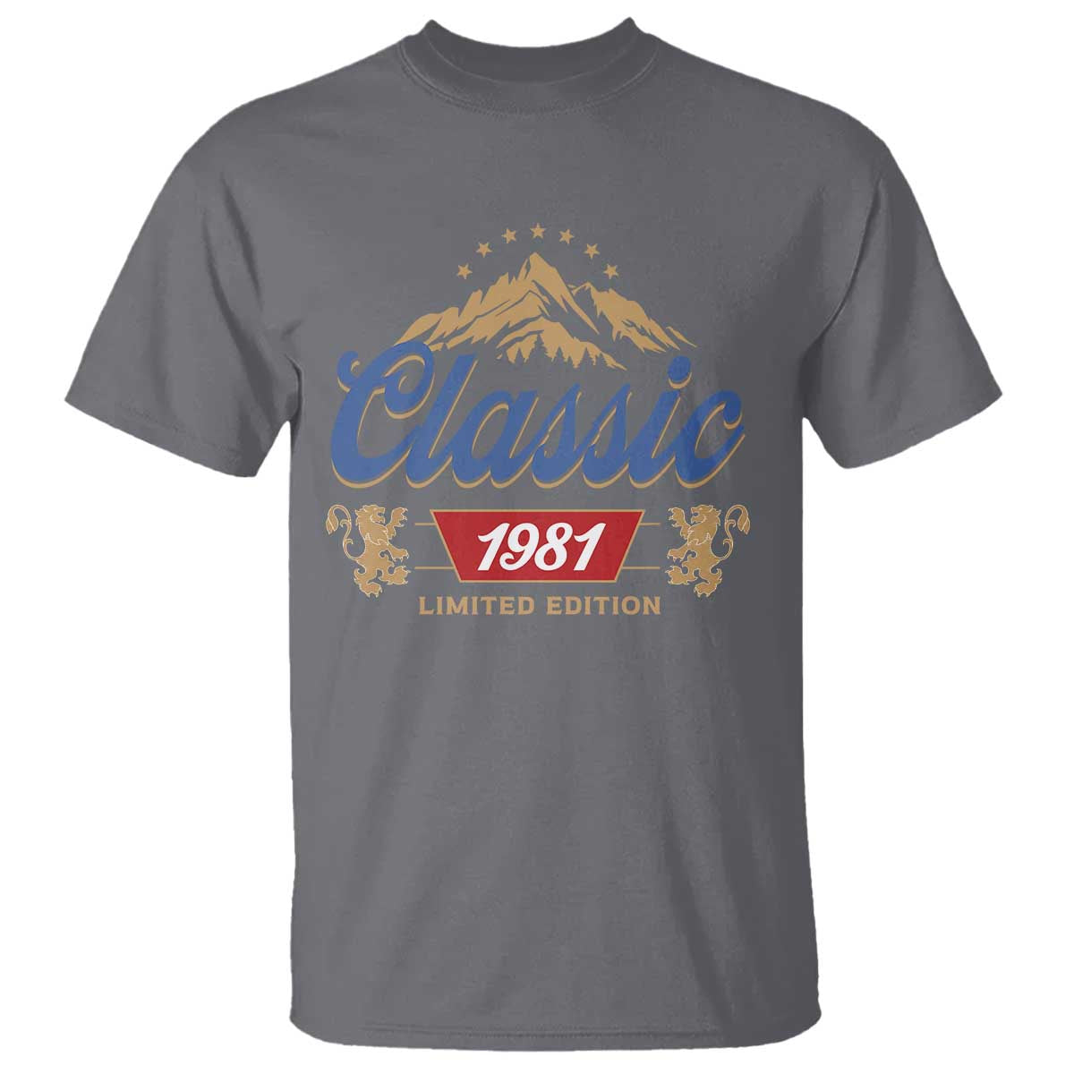 45th Birthday Beer Classic 1981 Limited Edition T Shirt Funny Gifts for 45 Year Olds