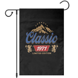 55th Birthday Beer Classic 1971 Limited Edition Garden Flag Funny Gifts for 55 Year Olds