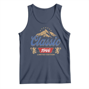 80th Birthday Beer Classic 1946 Limited Edition Tank Top Funny Gifts for 80 Year Olds