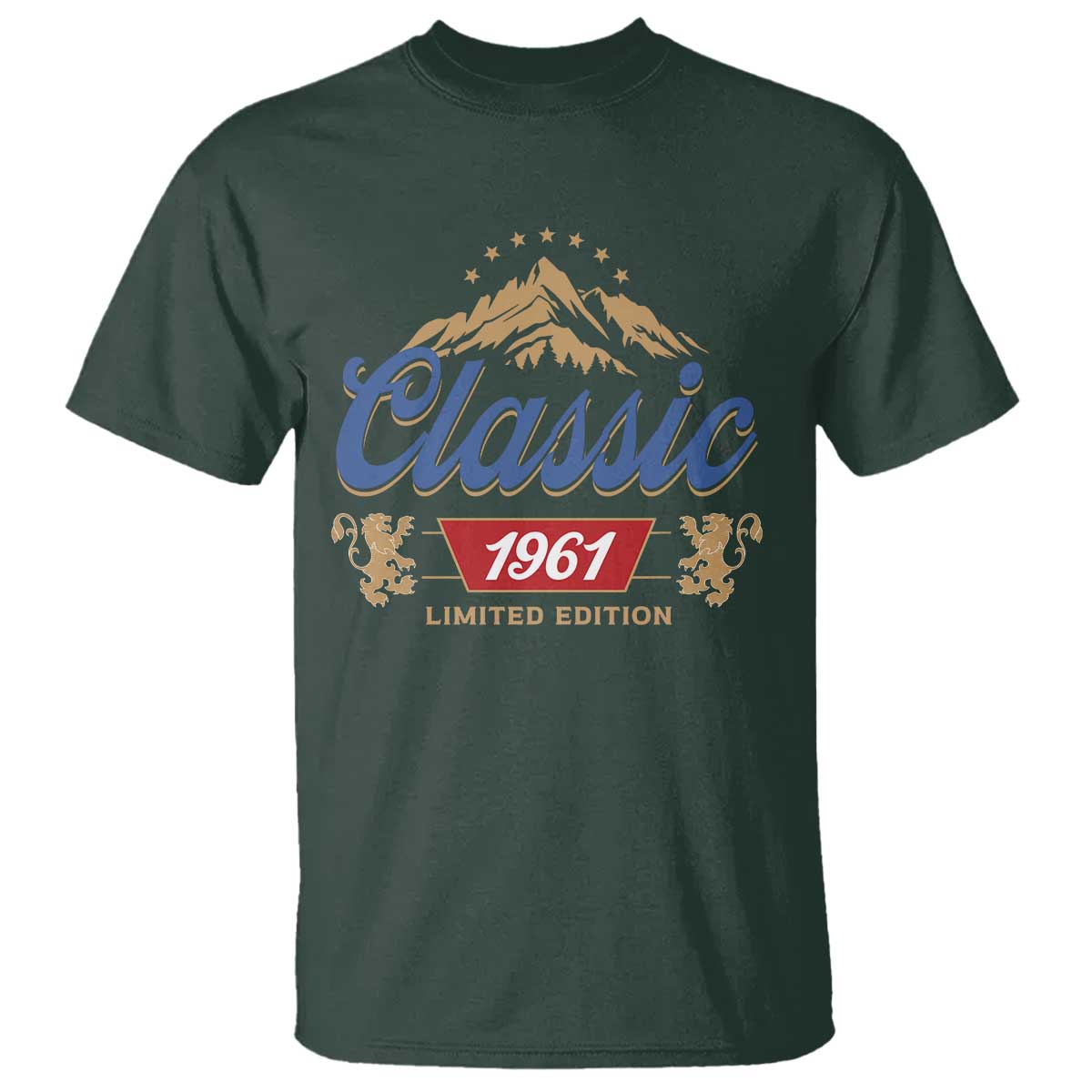 65th Birthday Beer Classic 1961 Limited Edition T Shirt Funny Gifts for 65 Year Olds