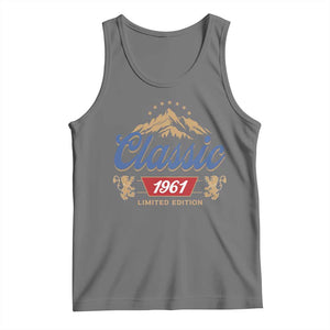 65th Birthday Beer Classic 1961 Limited Edition Tank Top Funny Gifts for 65 Year Olds