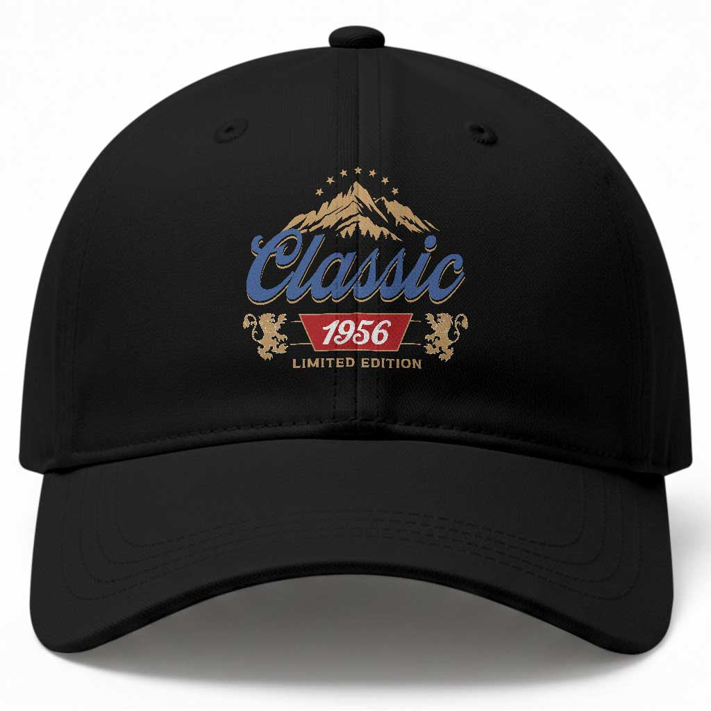 70th Birthday Beer Classic 1956 Limited Edition Baseball Cap Funny Gifts for 70 Year Olds